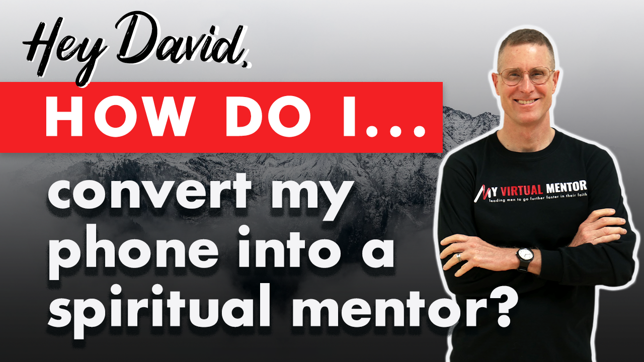 convert my phone into a spiritual mentor_